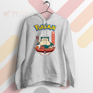 Snorlax's Special Authentic Japanese Ramen Sport Grey Hoodie