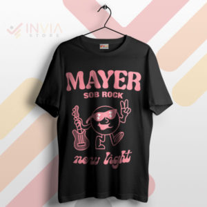 Sob Rock Vibes John Mayer New Light Black T-Shirt