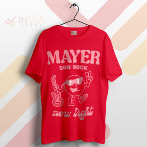 Sob Rock Vibes John Mayer New Light Red T-Shirt