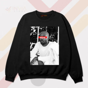 Soulful Sounds Frank Ocean's Blond Black Sweatshirt