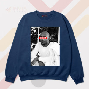 Soulful Sounds Frank Ocean's Blond Navy Sweatshirt