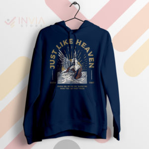 Soundtrack Style The Cure Just Like Heaven Navy Hoodie
