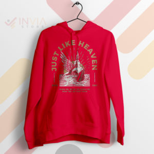 Soundtrack Style The Cure Just Like Heaven Red Hoodie