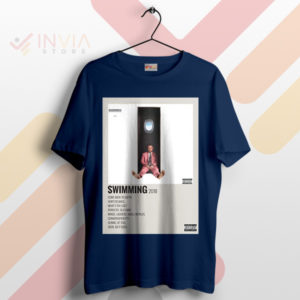 Splash with the Exclusive Swimming Album Navy T-Shirt