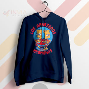 Springfield's Secret Sauce Bart and Hugo Navy Hoodie