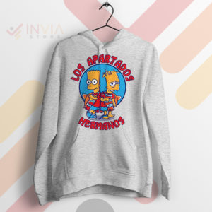 Springfield's Secret Sauce Bart and Hugo Sport Grey Hoodie