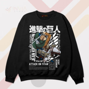 Stand Against Titans Jean Kirstein Black Sweatshirt