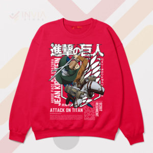 Stand Against Titans Jean Kirstein Red Sweatshirt