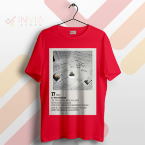Stand Out in Our Xxxtentacion 17 Red T-Shirt