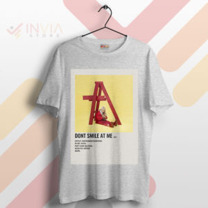 Stand Out in Silence Don't Smile at Me Sport Grey T-Shirt