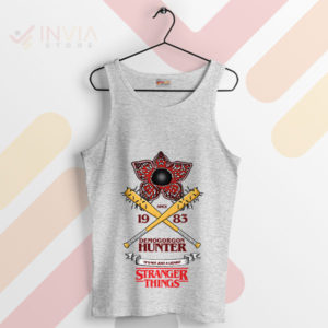 Stranger Things Legend Monster Hunter Sport Grey Tank Top