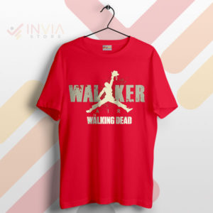 Style Game Air Walker Walking Dead Red T-Shirt