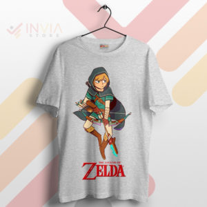 Style with Zelda Breath Of The Wild Sport Grey T-Shirt