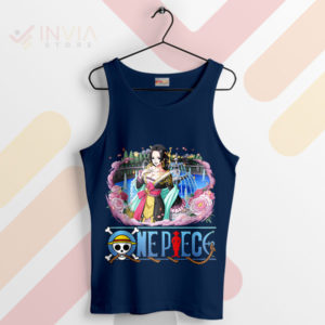 Style with the Sexy Boa One Piece Navy Tank Top