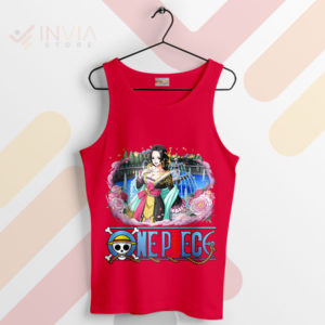 Style with the Sexy Boa One Piece Red Tank Top