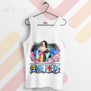 Style with the Sexy Boa One Piece White Tank Top