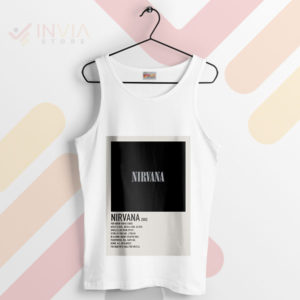Stylish Nirvana 2002 Albums Tracklist White Tank Top