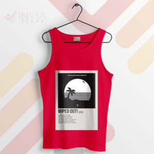 Stylish Wiped Out Tracklist Song Merch Red Tank Top