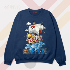 Sunny Ship Sail with the Straw Hats Navy Sweatshirt