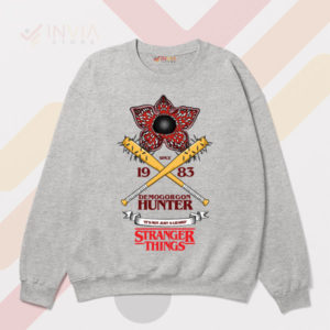 Survivor Since '83 Demogorgon Hunter Sport Grey Sweatshirt