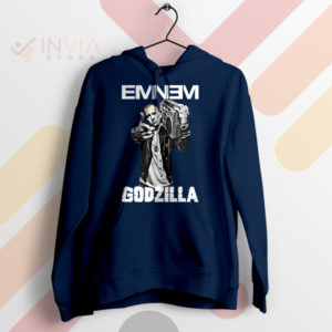 Swagger Eminem Classic Godzilla Edition Navy Hoodie