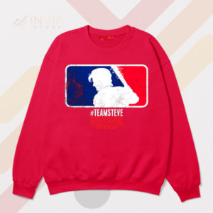 Swing into Action with the Team Steve Red Sweatshirt