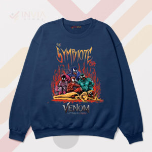 Symbiote Venom Villainous Club Navy Sweatshirt