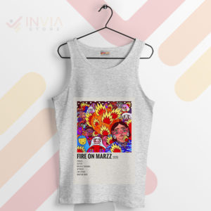 Symphony Fire on Marzz Album Tracklist Sport Grey Tank Top