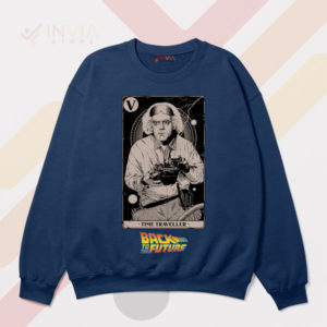 Tarot of Time Channel Doc Brown's Navy Sweatshirt