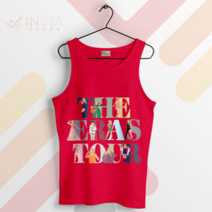 Taylor's Time Capsule The Eras Tour Red Tank Top