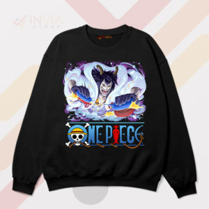 Terror Caesar Clown One Piece Graphic Black Sweatshirt