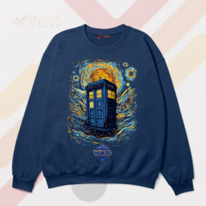 The Blue Box Doctor Who Tardis Sweatshirt