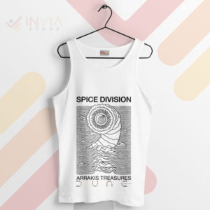 The Dunes Joy Division's Arrakis White Tank Top