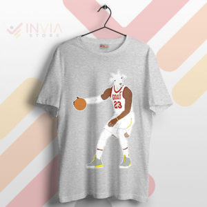 The GOAT Squad LeBron James 23 Sport Grey T-Shirt