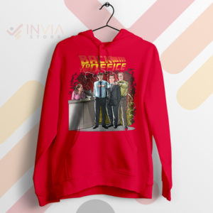 The Office Goes Back to the Future Red Hoodie