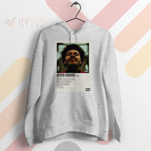 The Spotlight The Weeknd After Hours Sport Grey Hoodie