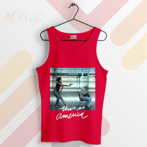 This Is America Phenomenon Gambino Red Tank Top