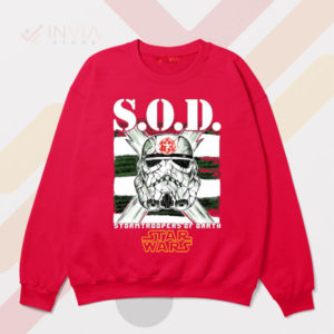 Thrash Brigade Stormtroopers of Death Red Sweatshirt