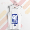Time Lords TARDIS Nike Just Who It Tank Top