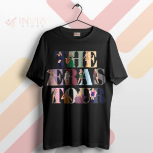 Timeless Music Journey The Eras Tour Black T-Shirt