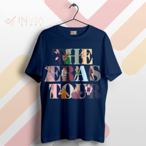 Timeless Music Journey The Eras Tour Navy T-Shirt