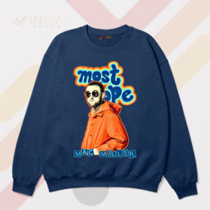Timeless Talent Mac Miller Most Dope Navy Sweatshirt