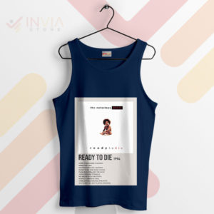 Timeless Tracks Ready to Die Album Navy Tank Top