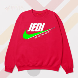 Train Like a Jedi Nike x Star Wars Red Sweatshirt