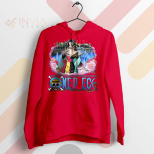 Trendsetting Sexy Boa One Piece Series Red Hoodie