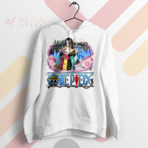 Trendsetting Sexy Boa One Piece Series White Hoodie