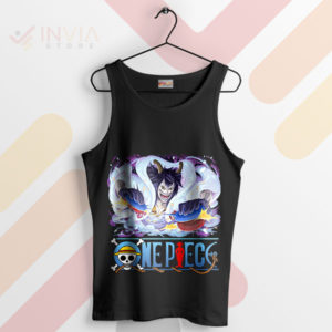 Tricks Caesar Clown One Piece Graphic Black Tank Top