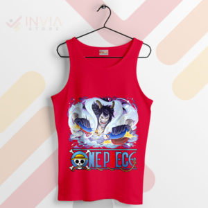 Tricks Caesar Clown One Piece Graphic Red Tank Top