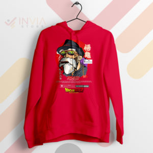 Turtle School Tutor Master Roshi Red Hoodie