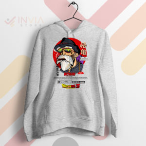 Turtle School Tutor Master Roshi Sport Grey Hoodie